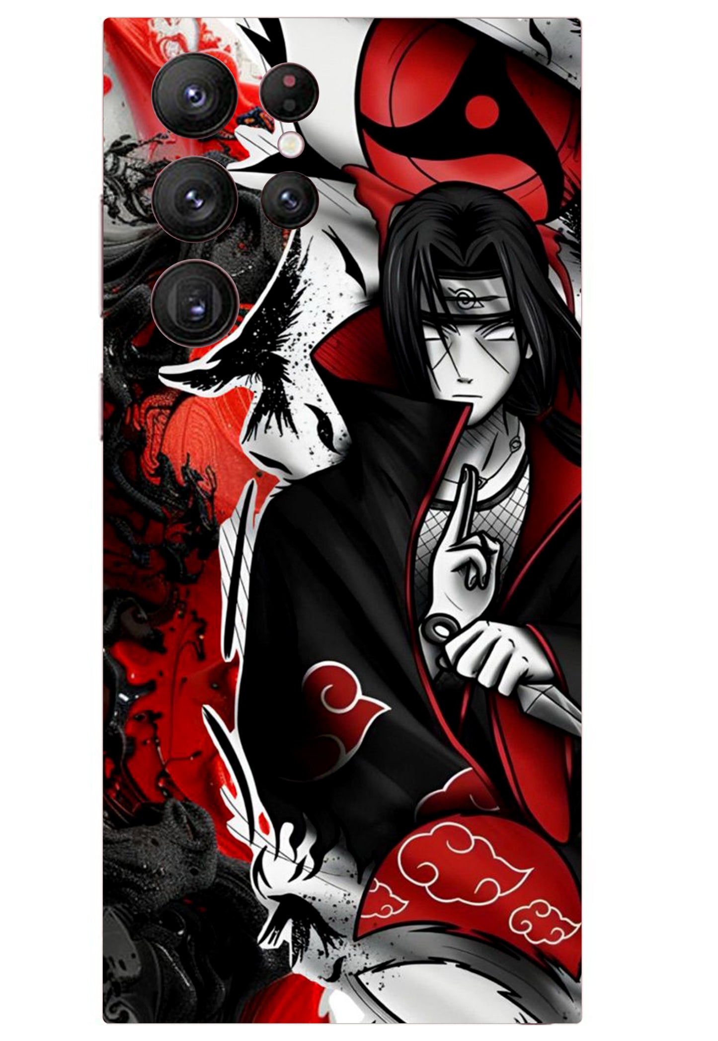 Itachi Anime Mobile Skin 3M Material