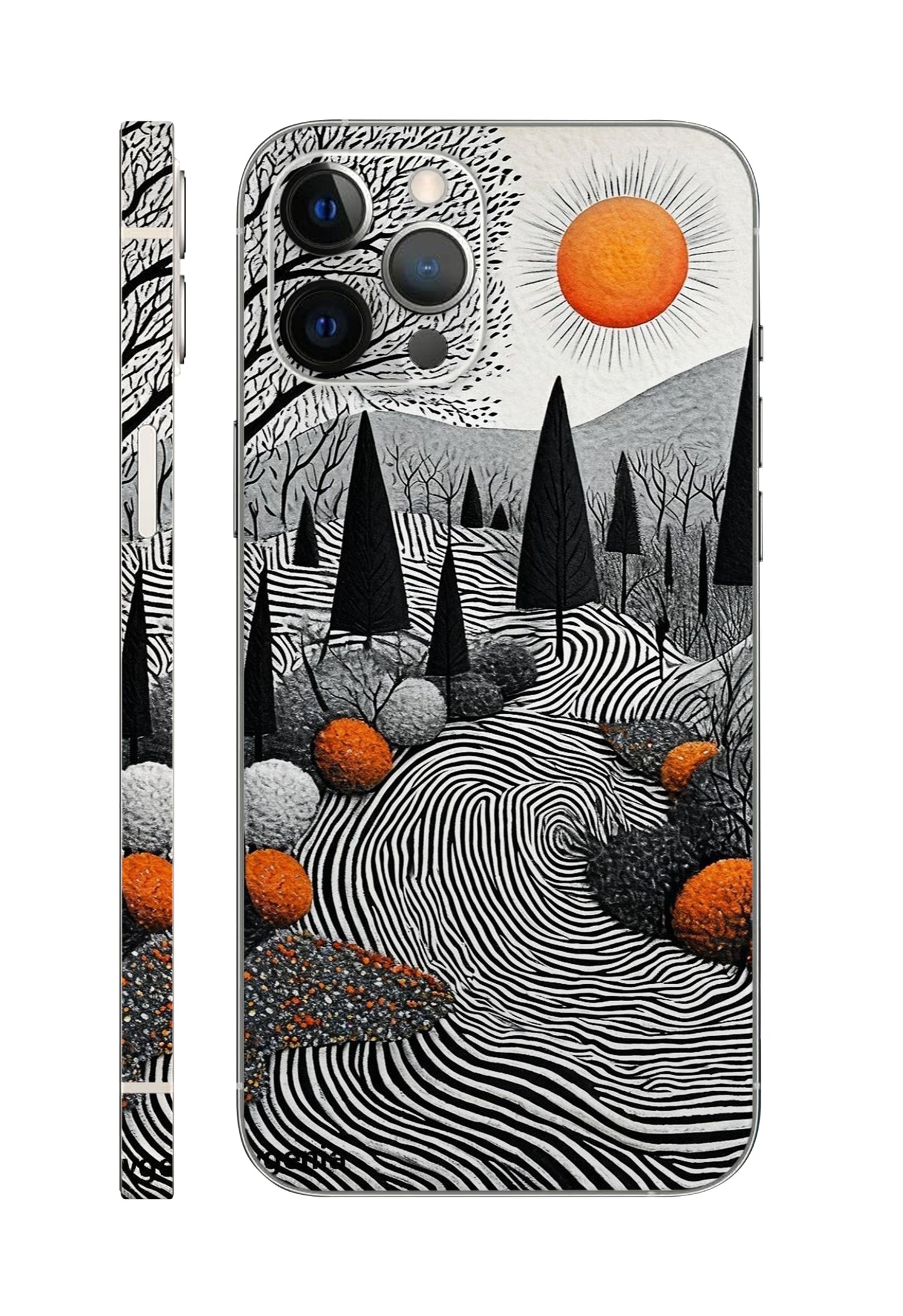 Nature Art Design Mobile Skin 3M Material