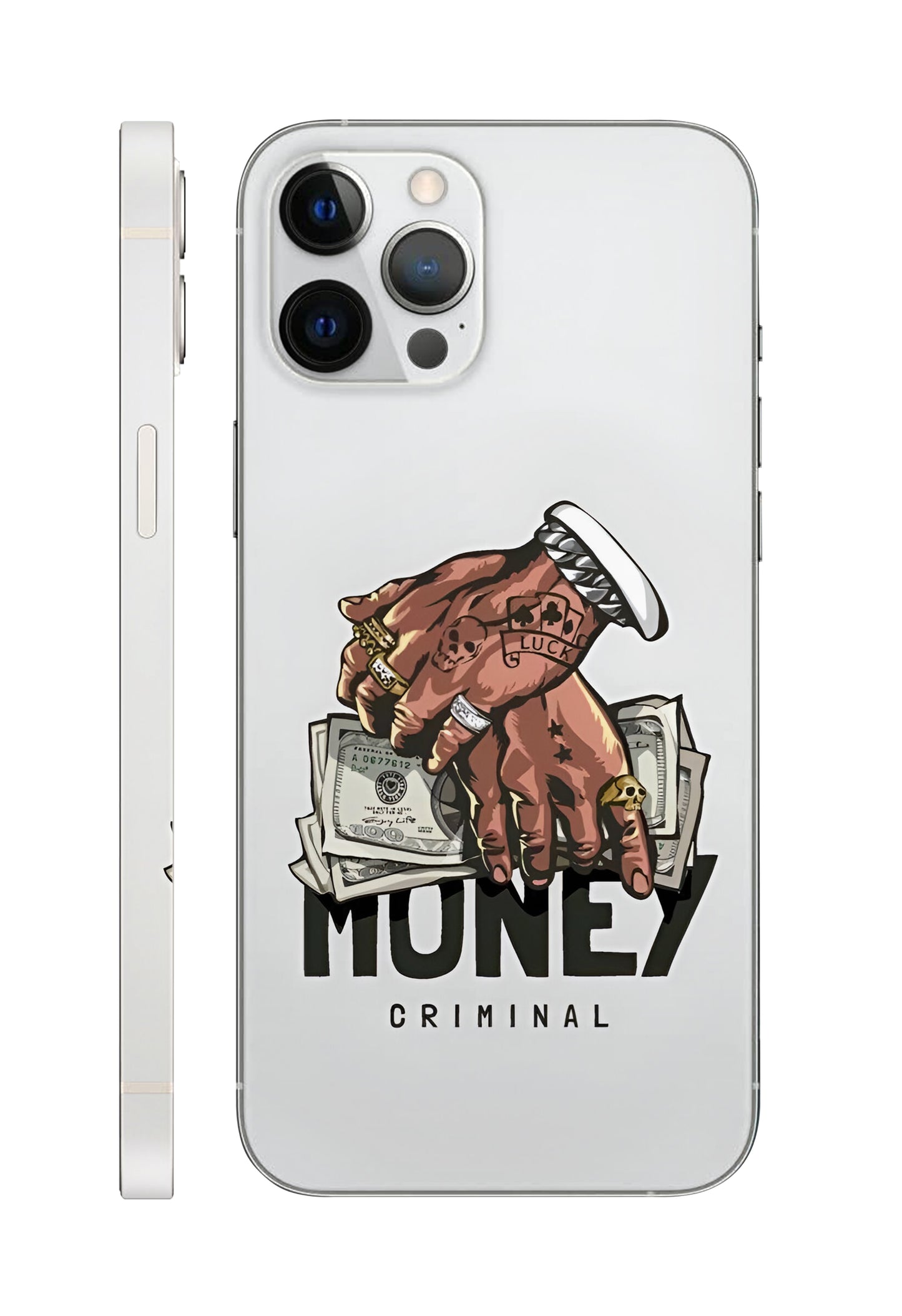 Money Mobile Transparent 3M Premium Skins