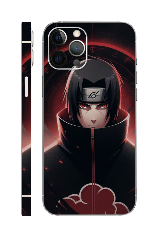 Itachi Attitude Anime Mobile Skin Premium Material