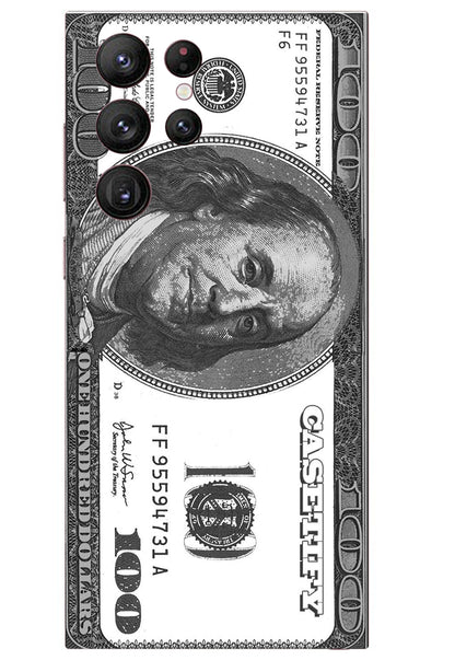 100 Doller Mobile Transparent 3M Premium Skin