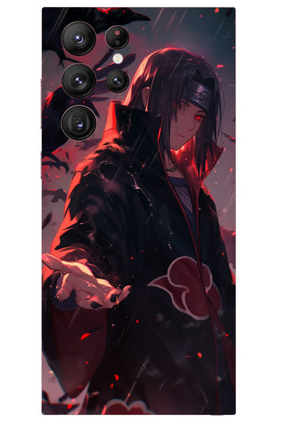 Itachi Rainy Anime Design Mobile Skin 3M Material