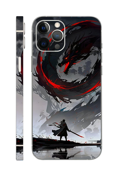Worrier Dragon Mobile Skin 3M Premium Material