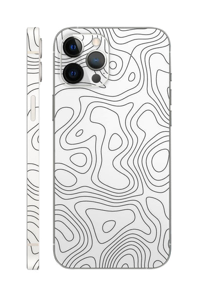 Topology Abstract Design Mobile Skin 3M Material