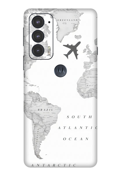 World Map Mobile Transparent Skin