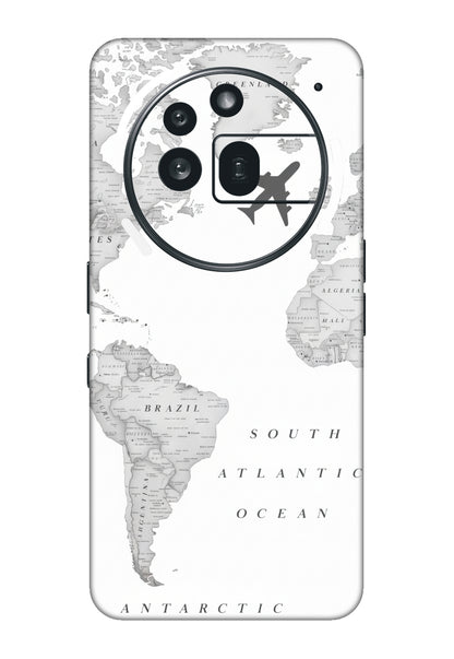 World Map Mobile Transparent Skin