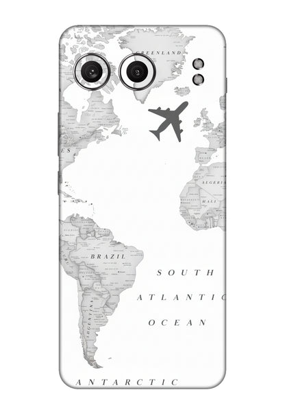 World Map Mobile Transparent Skin