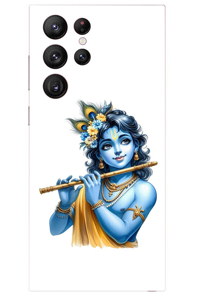 Lord Krishna Mobile Transparent Skin