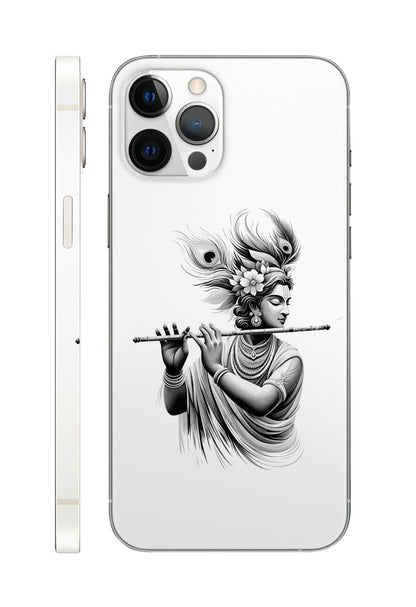Lord Krishna Mobile Transparent Skin