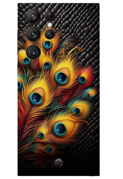 Mor Pankh Design Mobile Skin 3M Material