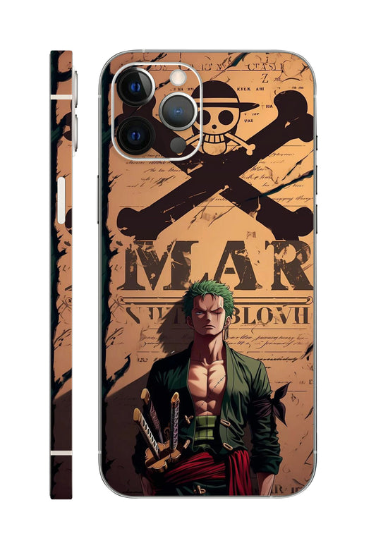 Zoro Anime Mobile Skin 3M Material