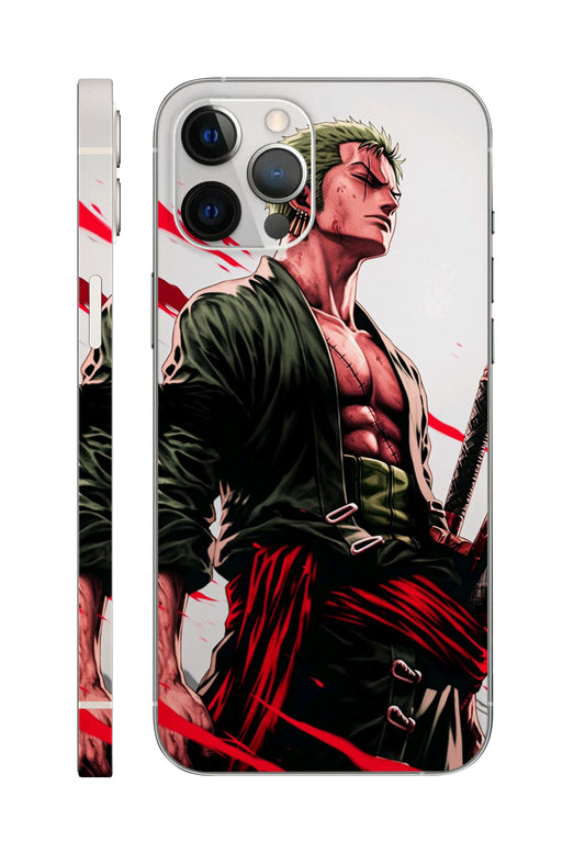 Zoro Anime Mobile Skin 3M Material