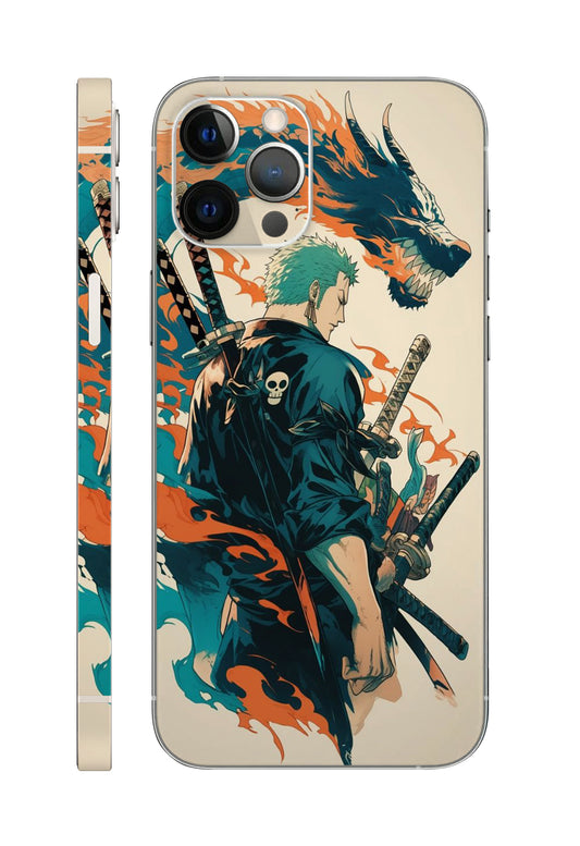 Zoro Anime Mobile Skin 3M Material