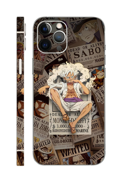 One Piece Gear 5 Luffy Anime Mobile Skin 3M Material