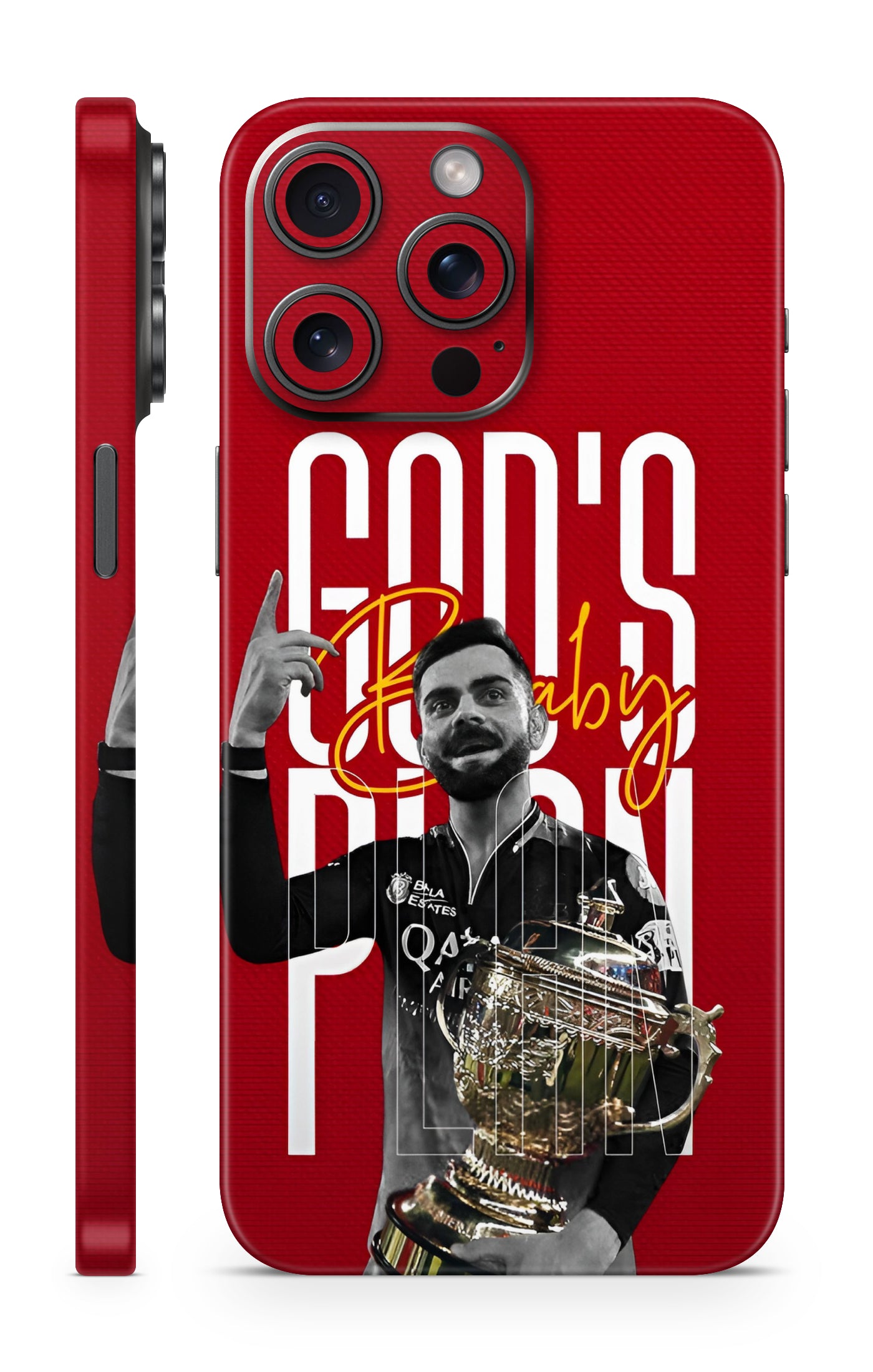 Virat Kohli God's Plan Mobile Skin 3M Material