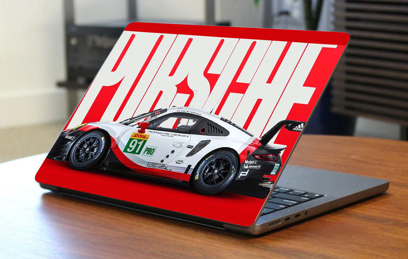 Porsche Car Laptop 3M Premium Skins