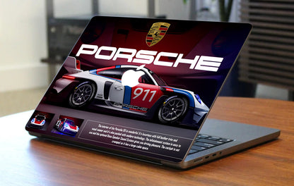 Porsche Car Laptop 3M Premium Skins
