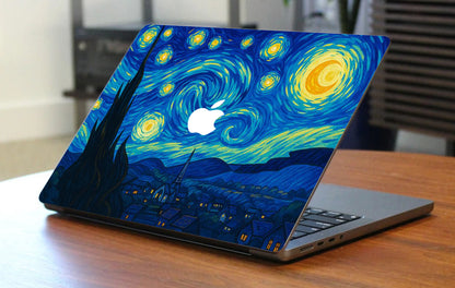 Night Van Gogh Laptop 3M Premium Skins