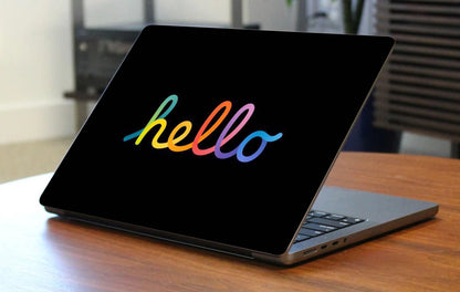 Hello Pattern Laptop 3M Premium Skins