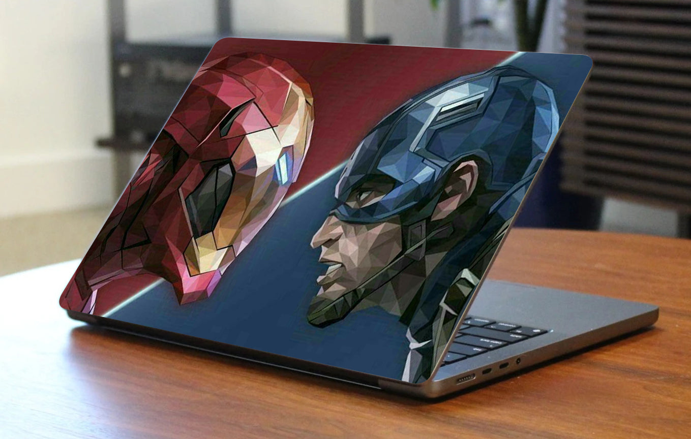 Ironman V Captain Laptop 3M Premium Skins