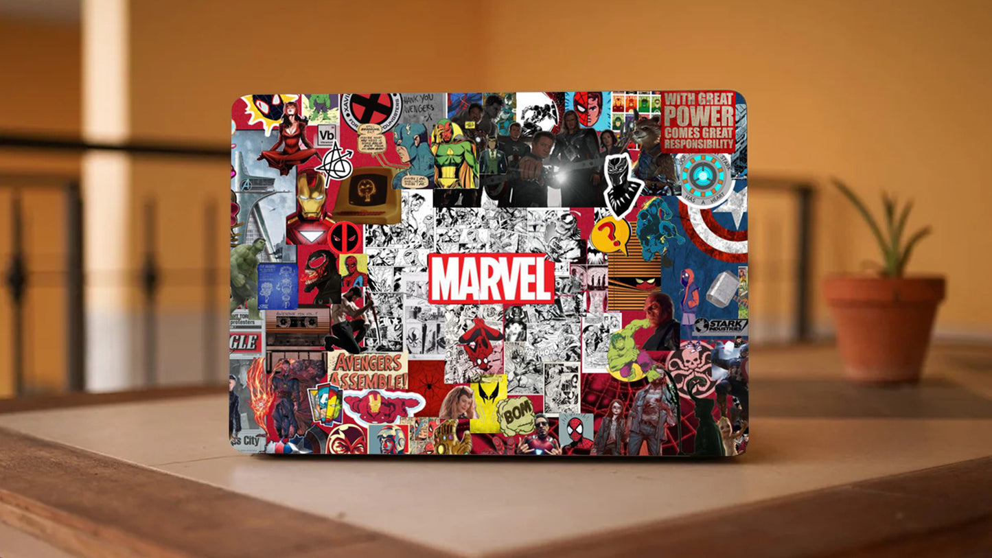Marvel Hero's Laptop 3M Premium Skins