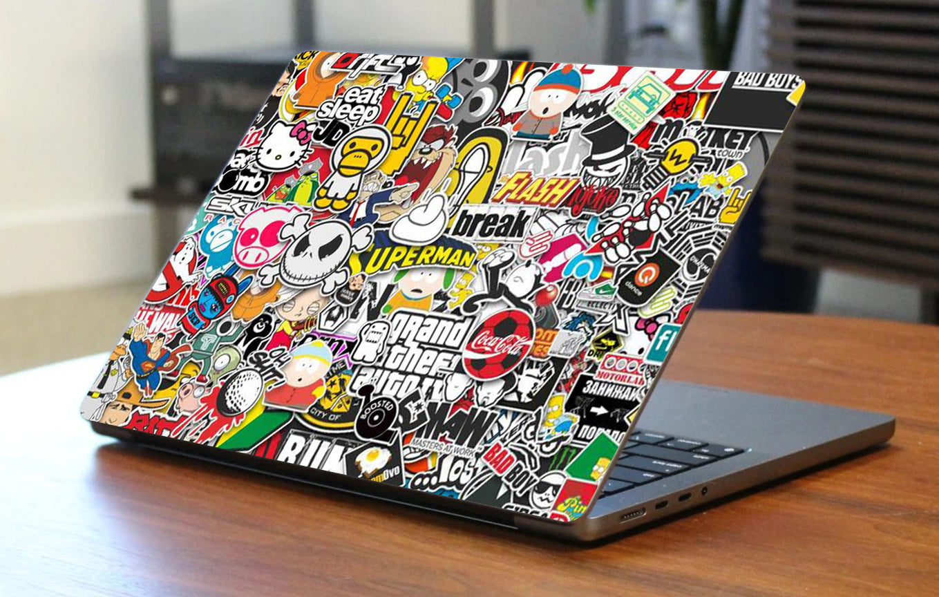 Colorfull Pattern Laptop 3M Premium Skins
