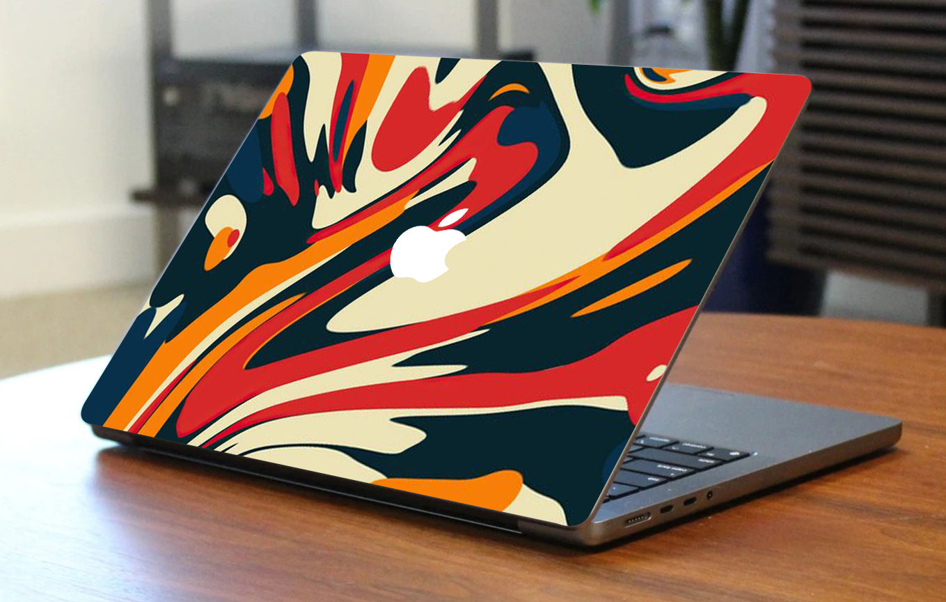 Liquid Flow Abstract Laptop 3M Premium Skins