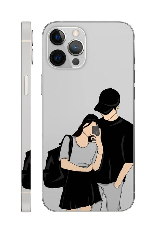 Couple Anime Mobile Skin 3M Material