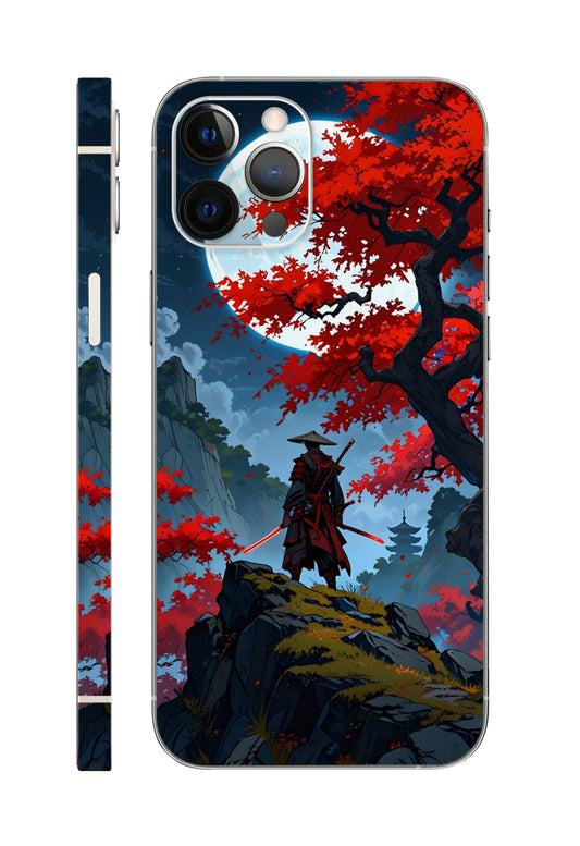 Samurai War Anime Mobile Skin 3M Material