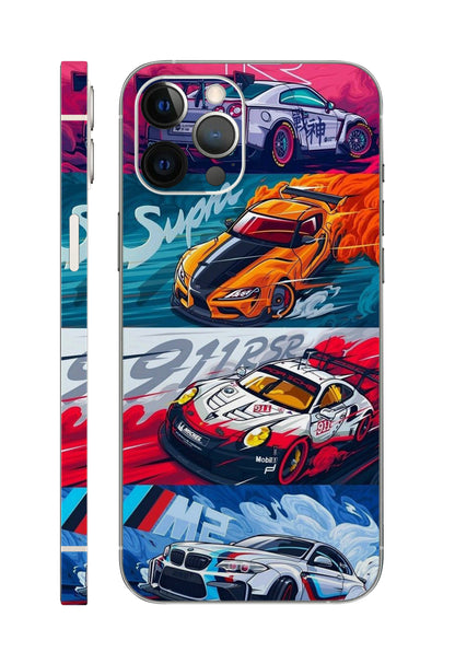 Sports Cars Design Mobile Skin 3M Material