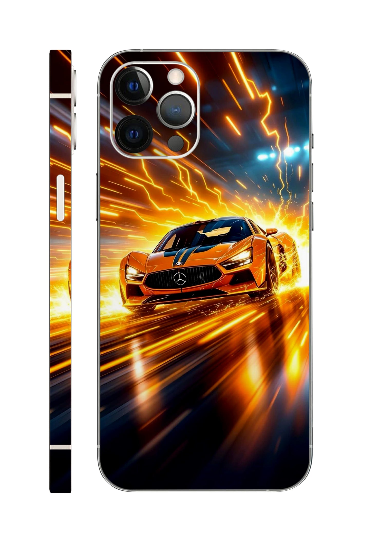 Mercedes Car Design Mobile Skin 3M Material