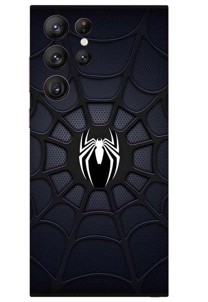 Black Sipder Marvel Mobile Skin 3M Material