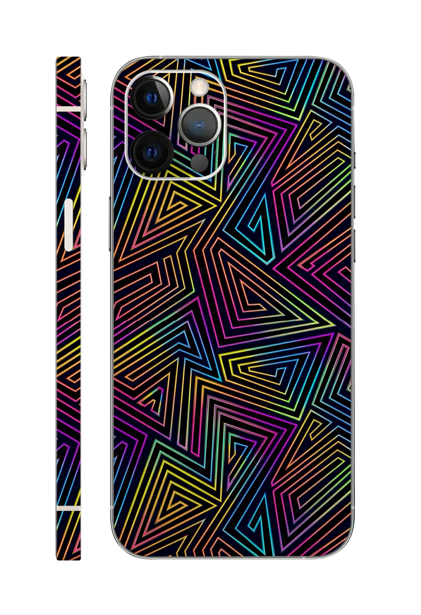 Hologram Abstract Mobile Skin 3M Material