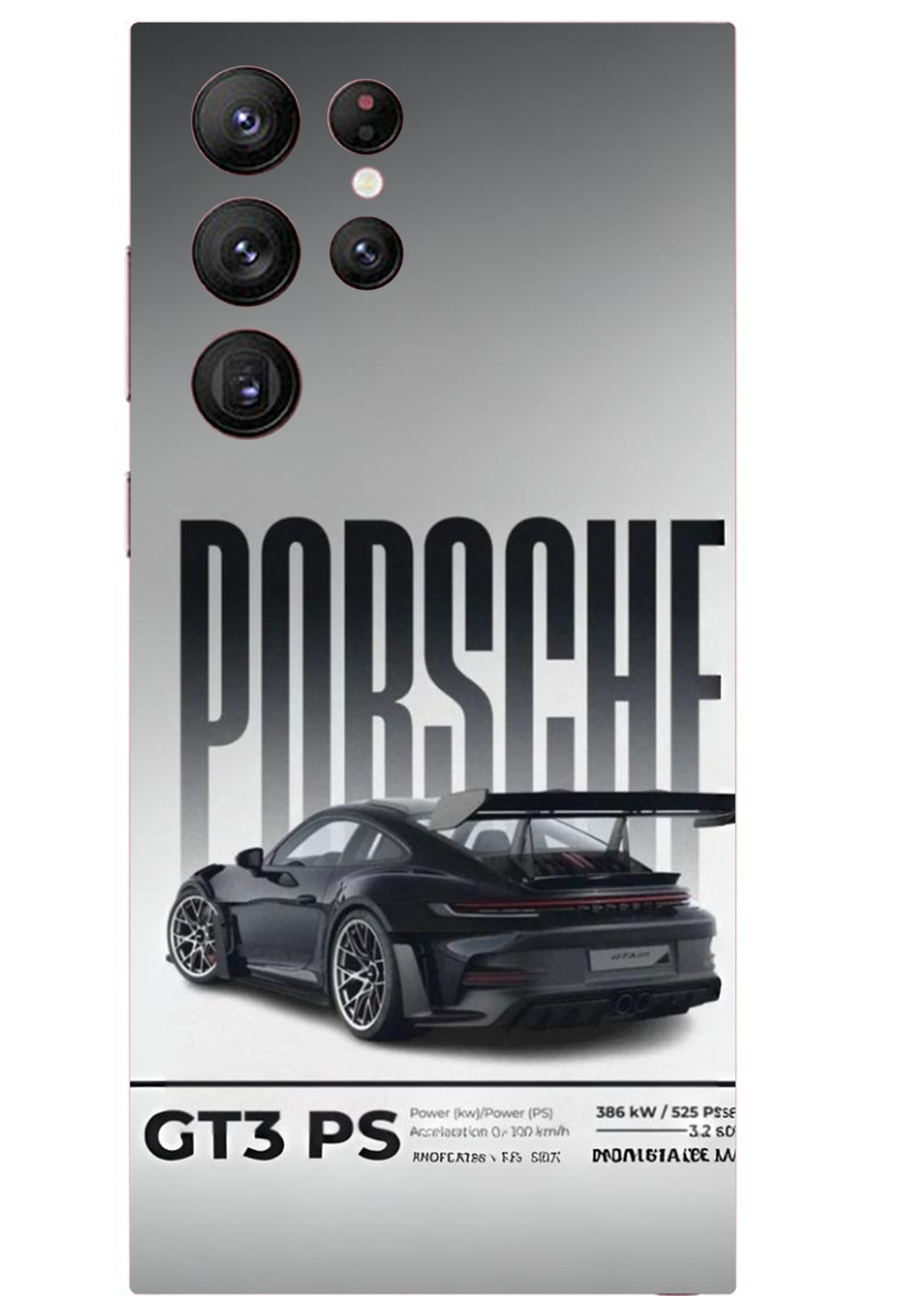 Porsche 911 Mobile Transparent Skin